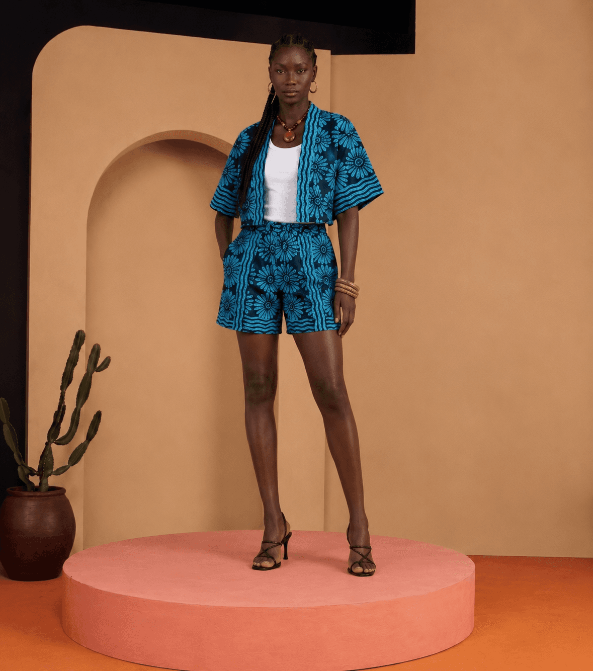 Ronke Cropped Kimono