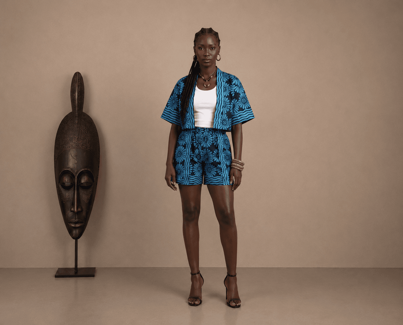 Ronke - Cropped Kimono